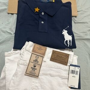 Ralph Lauren polo jeans 38x30Ralph Lauren polo shirt 2x
